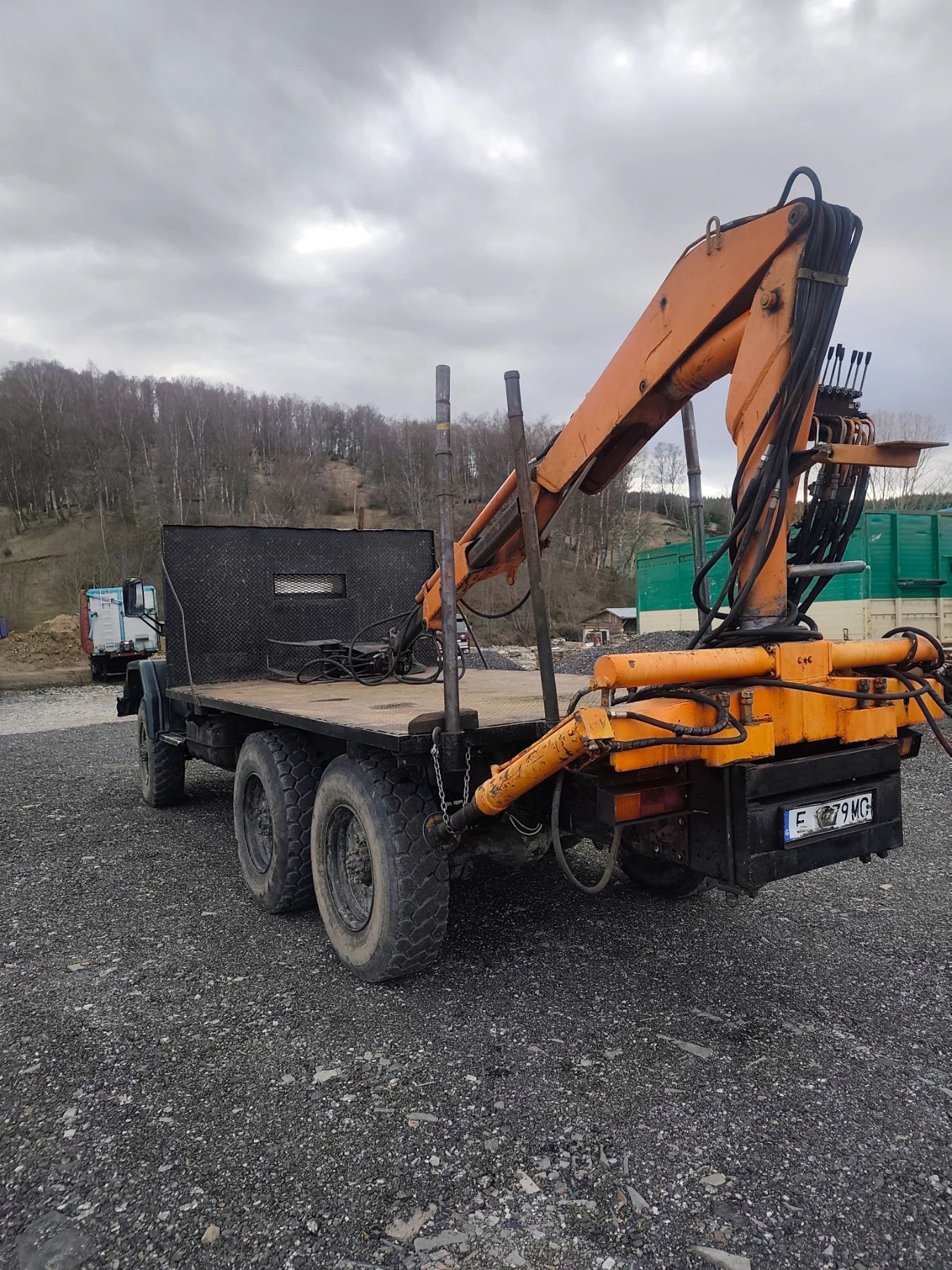 Zil 131 Кран, снимка 4 - Камиони - 54102043