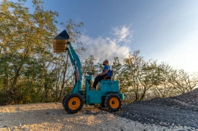 Мини челни товарачи Atlas Copco Мини Челен Товарач YFL05 | Гаранция| , снимка 3