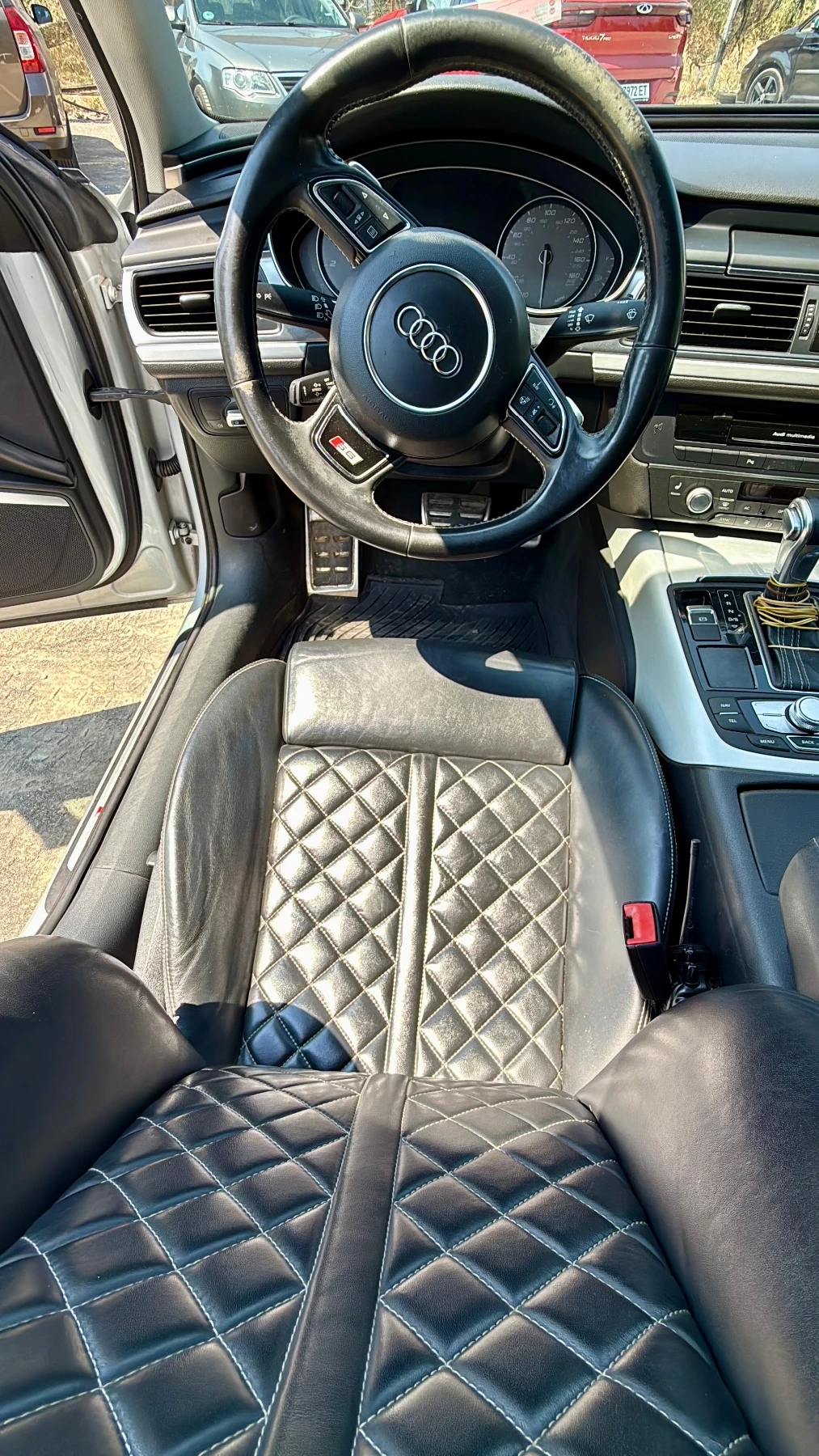 Audi S6 4.0T * V8 * ПОДГРЕВ * KEYLESS * , снимка 10 - Автомобили и джипове - 55057382