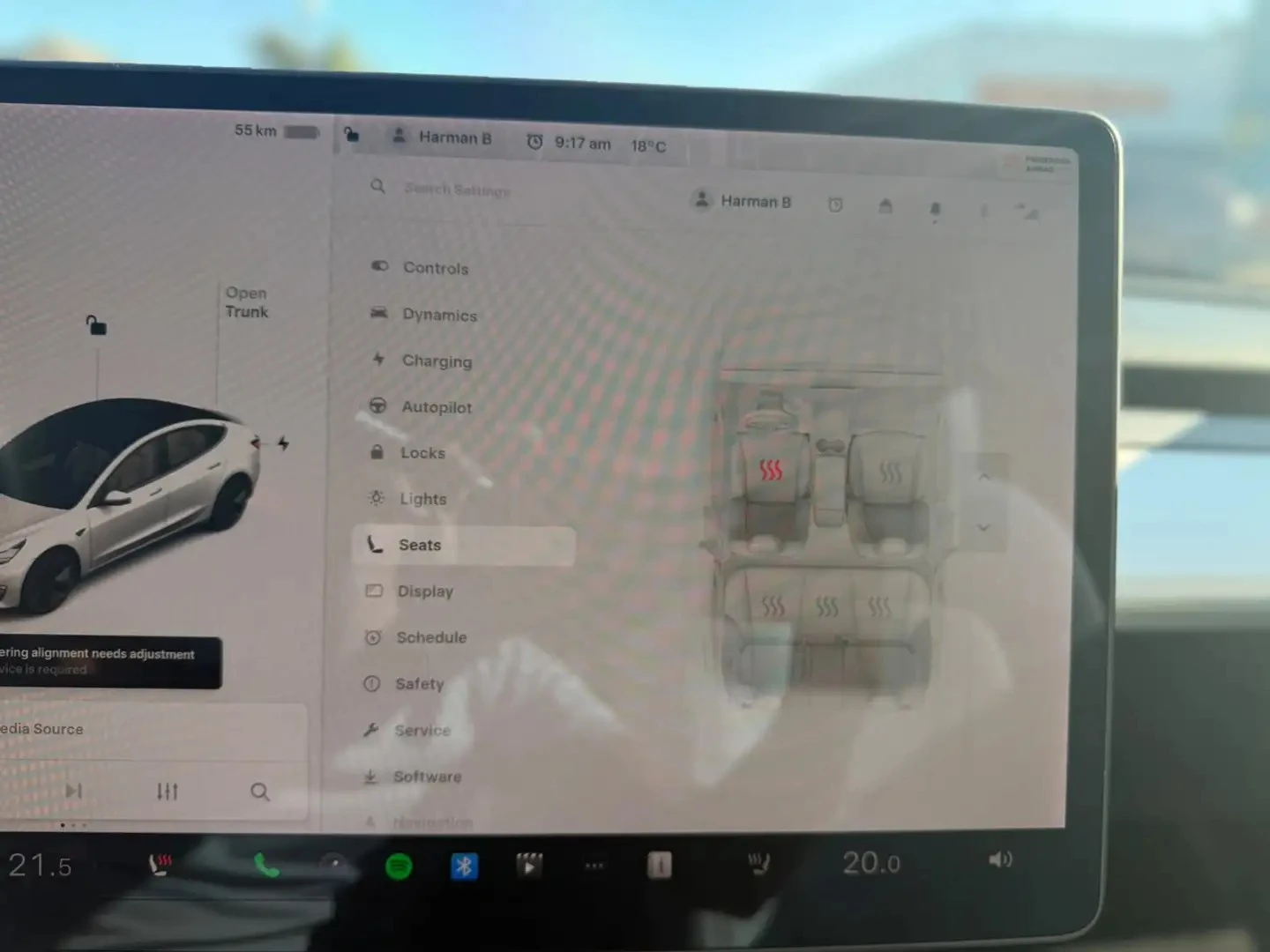 Tesla Model 3 2021* LONG RANGE* DUAL MOTOR* AWD* КРАЙНА ЦЕНА, снимка 12 - Автомобили и джипове - 56239471