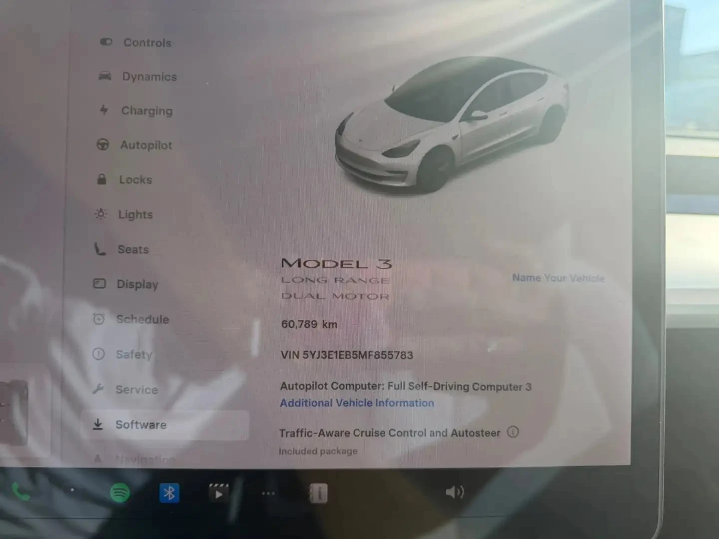 Tesla Model 3 2021* LONG RANGE* DUAL MOTOR* AWD* КРАЙНА ЦЕНА, снимка 11 - Автомобили и джипове - 56239471