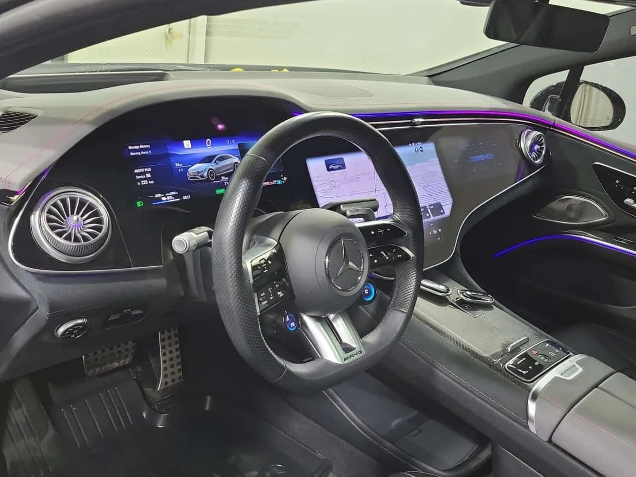 Mercedes-Benz EQS 4matic+ Sedan Amg * ���������� ��� ������������*  | Mobile.bg � ����������� 10