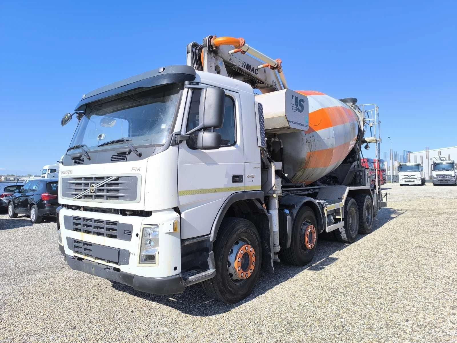 Бетон помпа Volvo FM440 SERMAC TWINSTAR 4Z28 - изображение 3