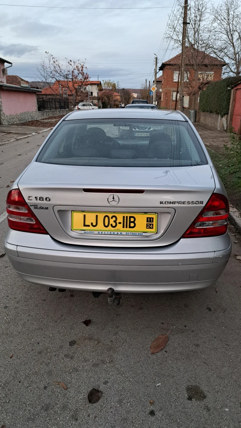 Mercedes-Benz C 180 1.8 компресор, снимка 1 - Автомобили и джипове - 48086409