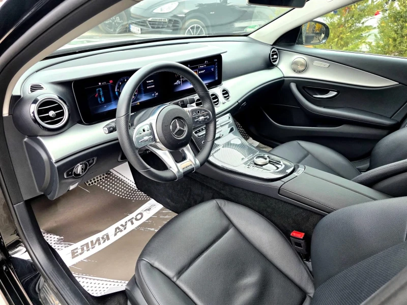 Mercedes-Benz E 220 D FULL AMG PACK FACELIFT BURMEISTER ЛИЗИНГ 100%, снимка 13 - Автомобили и джипове - 49331775