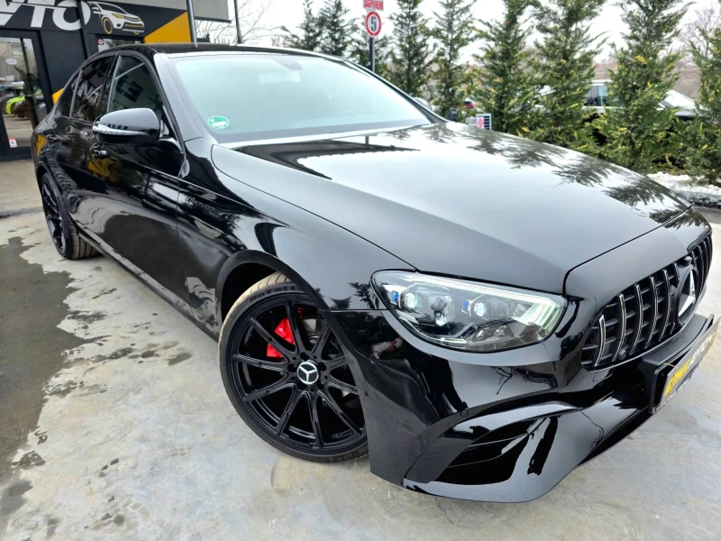 Mercedes-Benz E 220 D FULL AMG PACK FACELIFT BURMEISTER ЛИЗИНГ 100%, снимка 2 - Автомобили и джипове - 49331775
