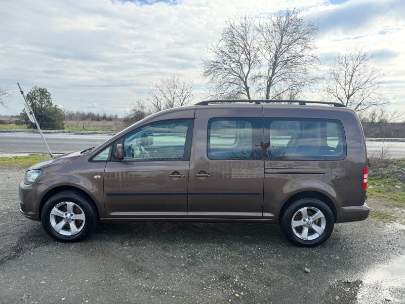 VW Caddy MAXI 2.0i - 109кс /  ПЪТНИЧЕСКО / 7МЕСТА / ERDGAS , снимка 8 - Автомобили и джипове - 53583096