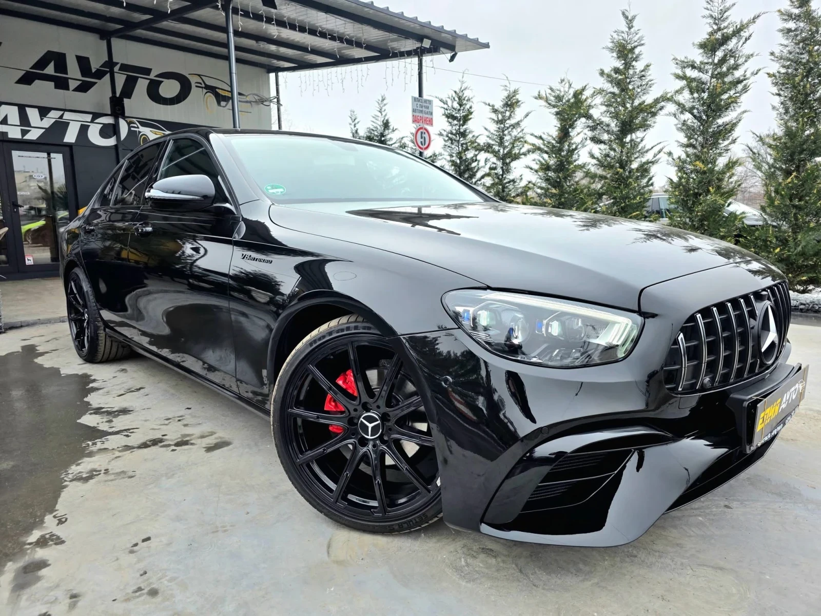 Mercedes-Benz E 220 D FULL AMG PACK FACELIFT BURMEISTER ЛИЗИНГ 100%, снимка 1