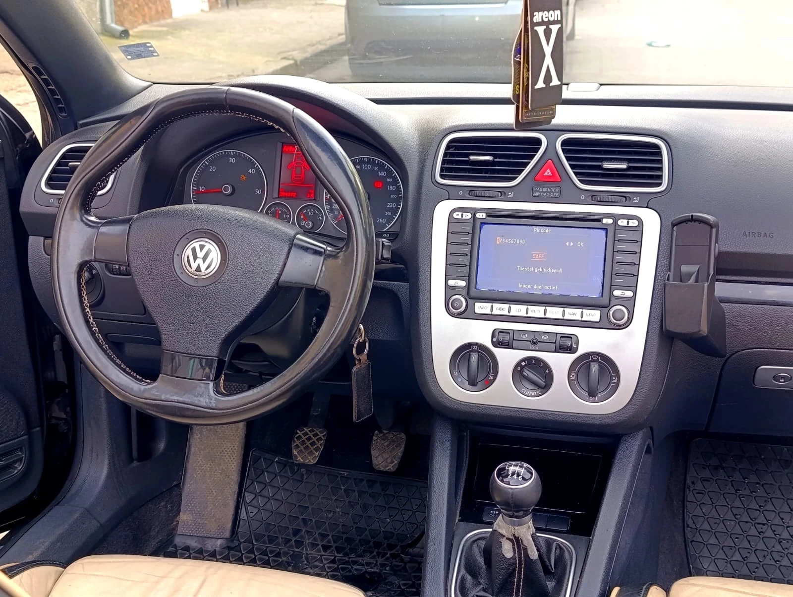 VW Eos Кабриолет , снимка 14 - Автомобили и джипове - 54867946
