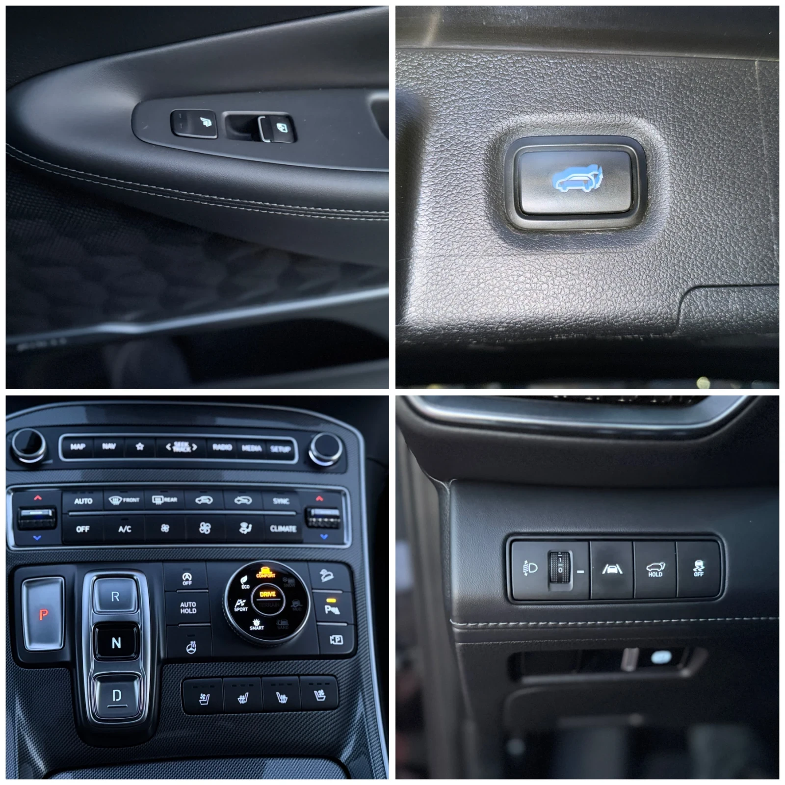 Hyundai Santa fe 2, 2CRDI Panorama= Obduhvane= Podgriavane= 360V= 4, снимка 15 - Автомобили и джипове - 53660499