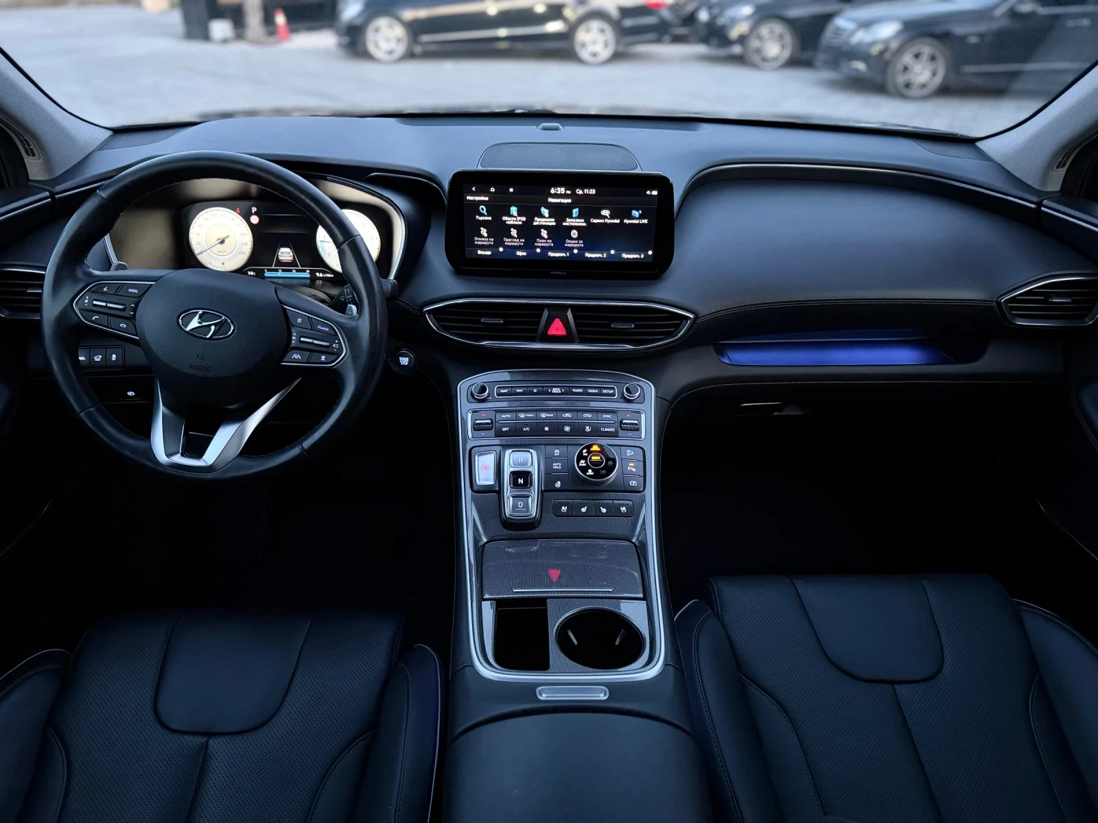 Hyundai Santa fe 2, 2CRDI Panorama= Obduhvane= Podgriavane= 360V= 4, снимка 12 - Автомобили и джипове - 53660499