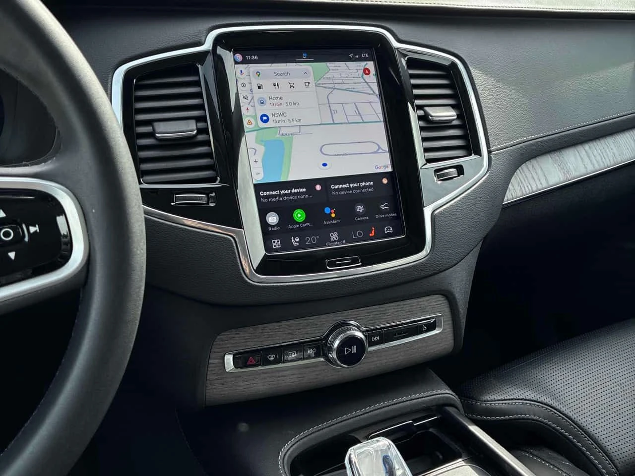 Volvo Xc90 Ultimate Dark Theme/360/DISTRONIC/ГУМИ С ДЖАНТИ , снимка 9 - Автомобили и джипове - 54053245