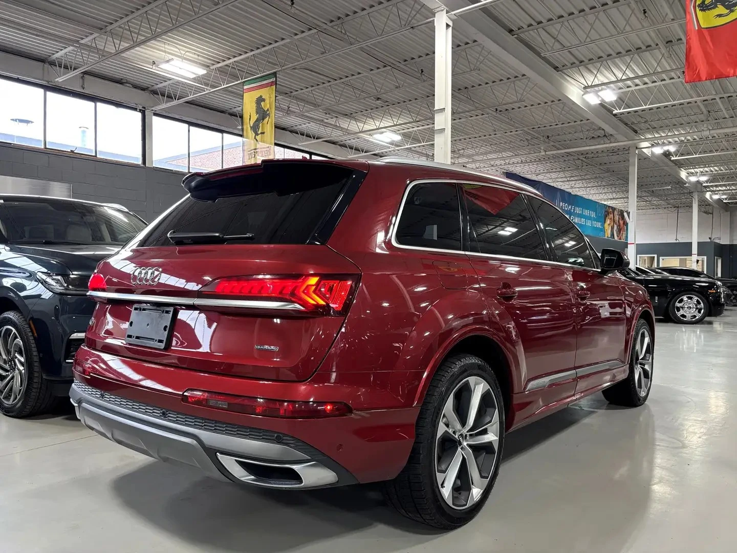 Audi Q7 TECHNIK S LINE ЦЕНА ДО БЪЛГАРИЯ АВТОКРЕДИТ, снимка 5 - Автомобили и джипове - 55878703