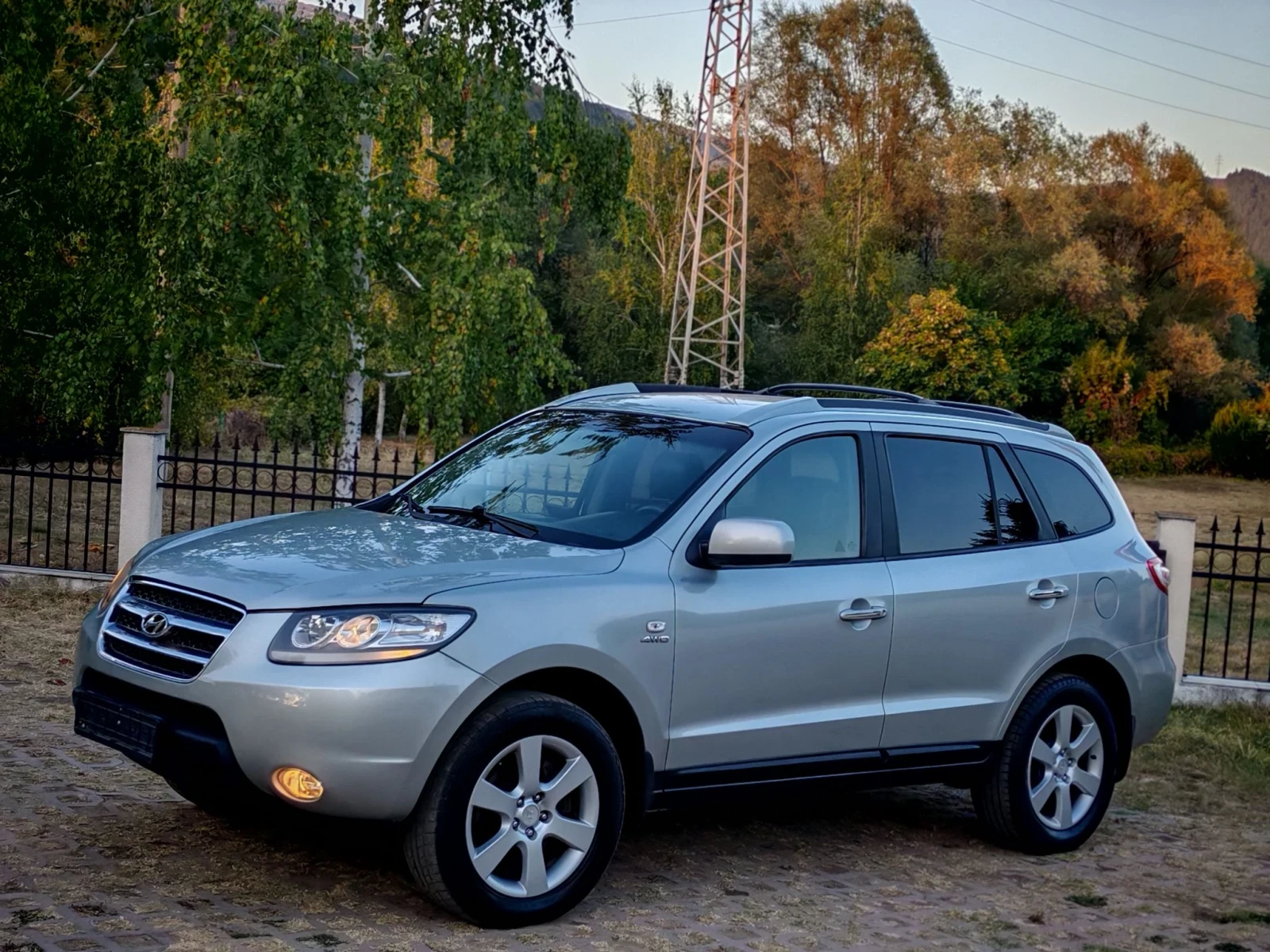 Hyundai Santa fe 2.2CRDI-16V(155)* 4WD* АВТОМАТИК* EXCLUSIVE* , снимка 3 - Автомобили и джипове - 56010830