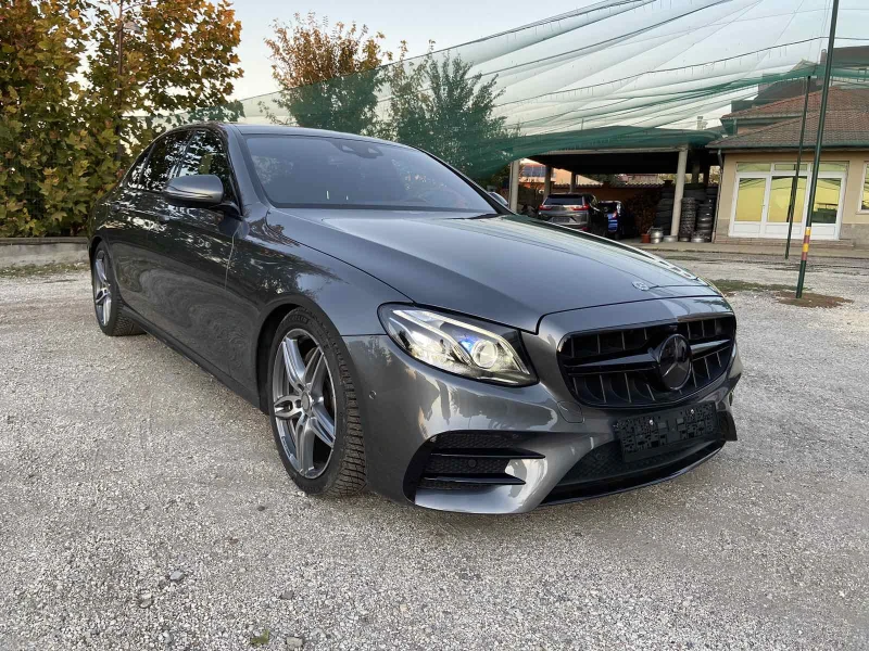 Mercedes-Benz E 220 AMG, 9G-tronic, 4x4, снимка 1 - Автомобили и джипове - 47739702