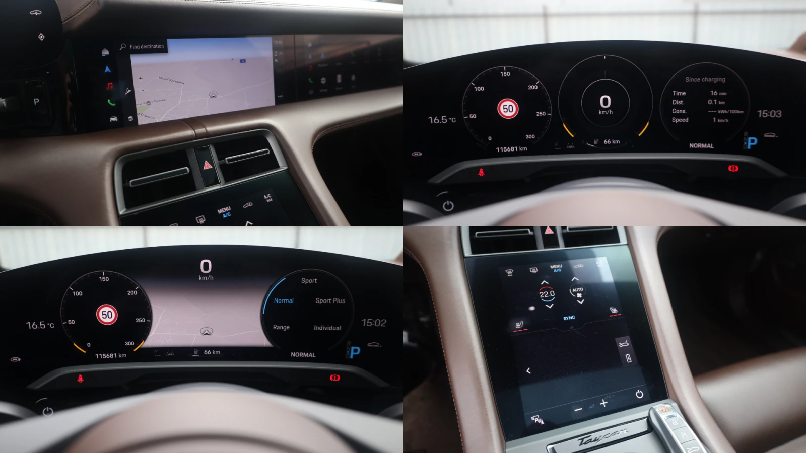 Porsche Taycan 4S MATRIX Luft 360 PANO BOSE Chrono SzH #iCarbg | Mobile.bg   14