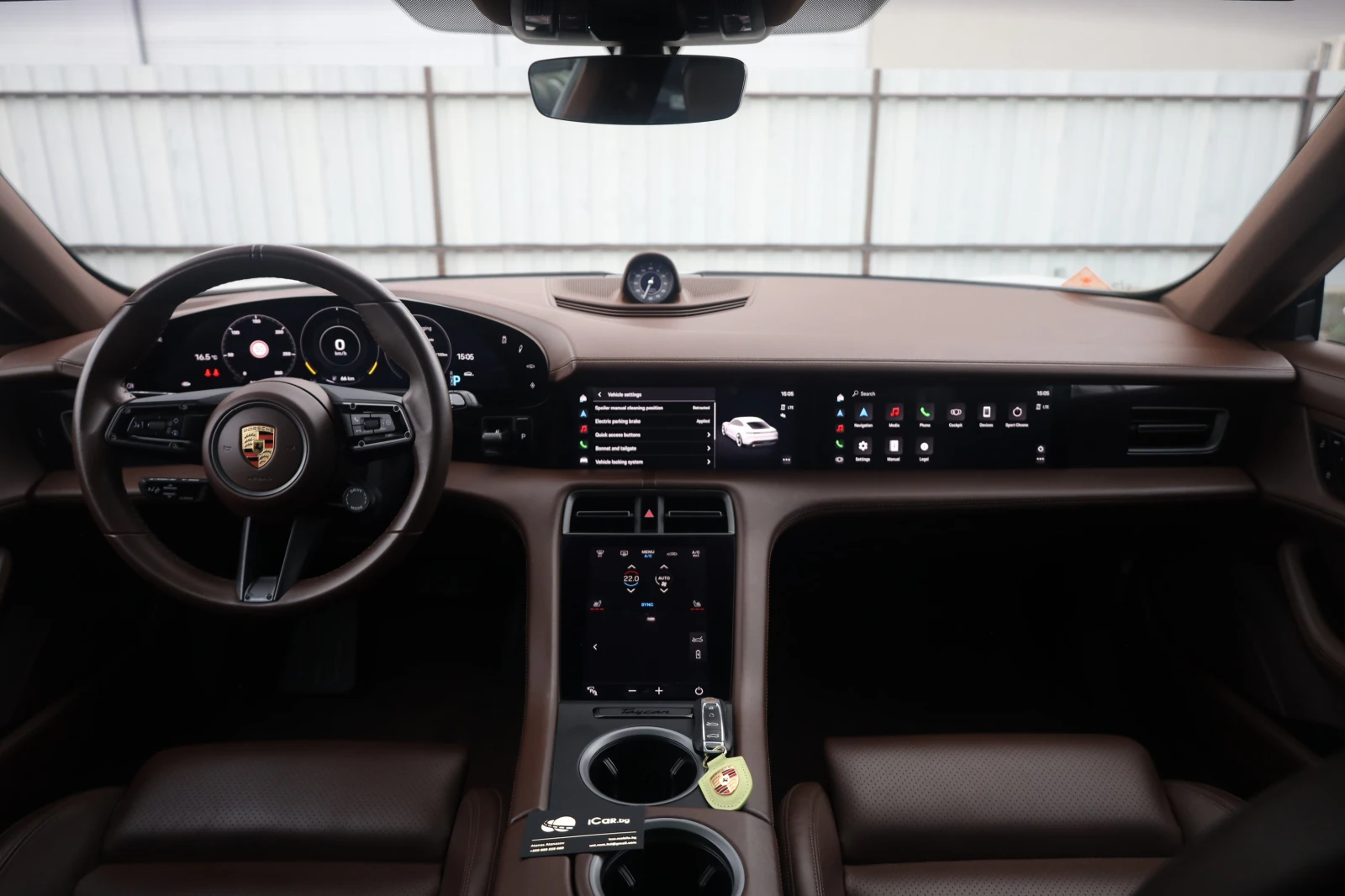 Porsche Taycan 4S MATRIX Luft 360 PANO BOSE Chrono SzH #iCarbg | Mobile.bg   11