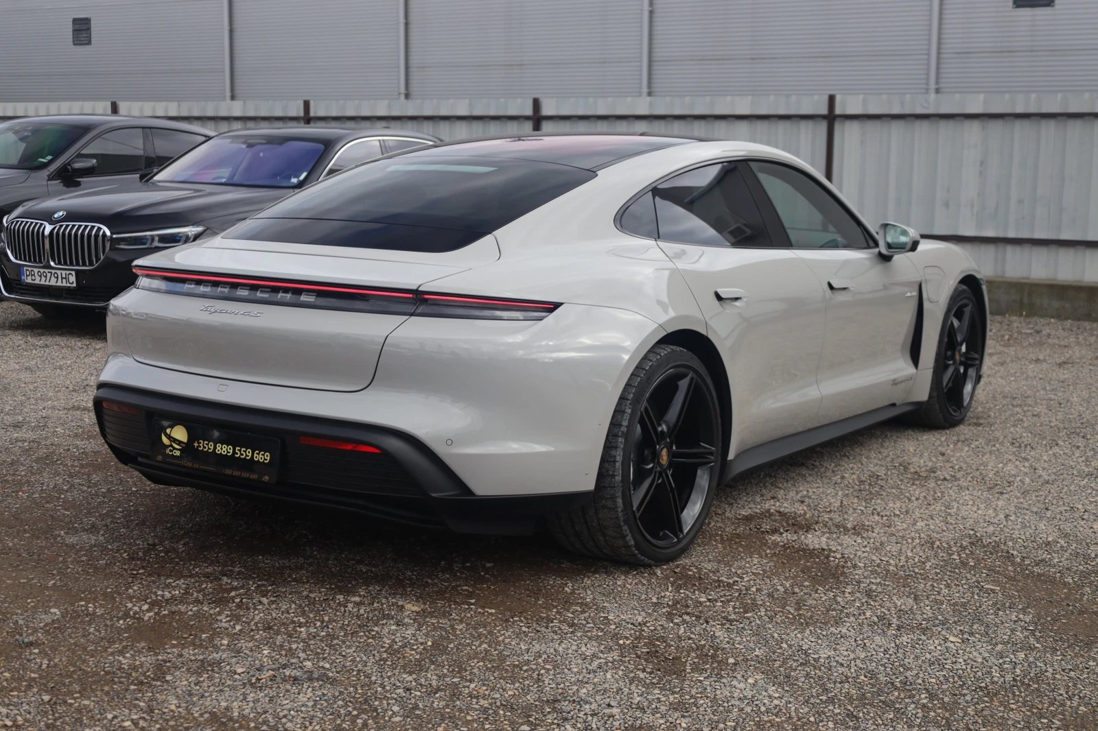 Porsche Taycan 4S MATRIX Luft 360 PANO BOSE Chrono SzH #iCarbg | Mobile.bg   4