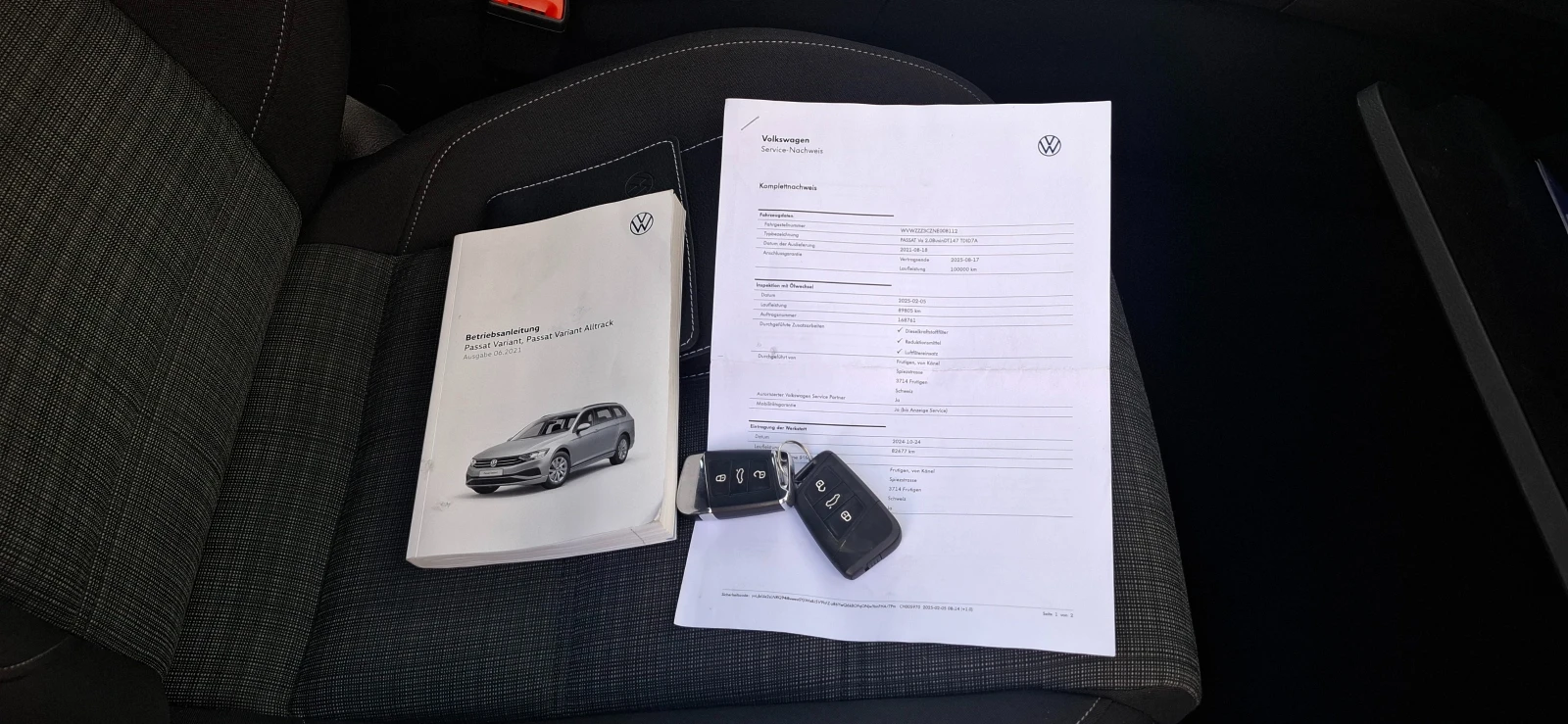 VW Passat 2.0TDI 4Motion ШВЕЙЦАРИЯ, снимка 12 - Автомобили и джипове - 53417578