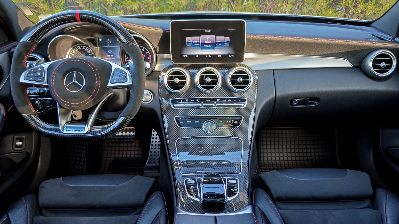 Mercedes-Benz C 43 AMG Estate 9G 60 000km, снимка 7 - Автомобили и джипове - 54718348