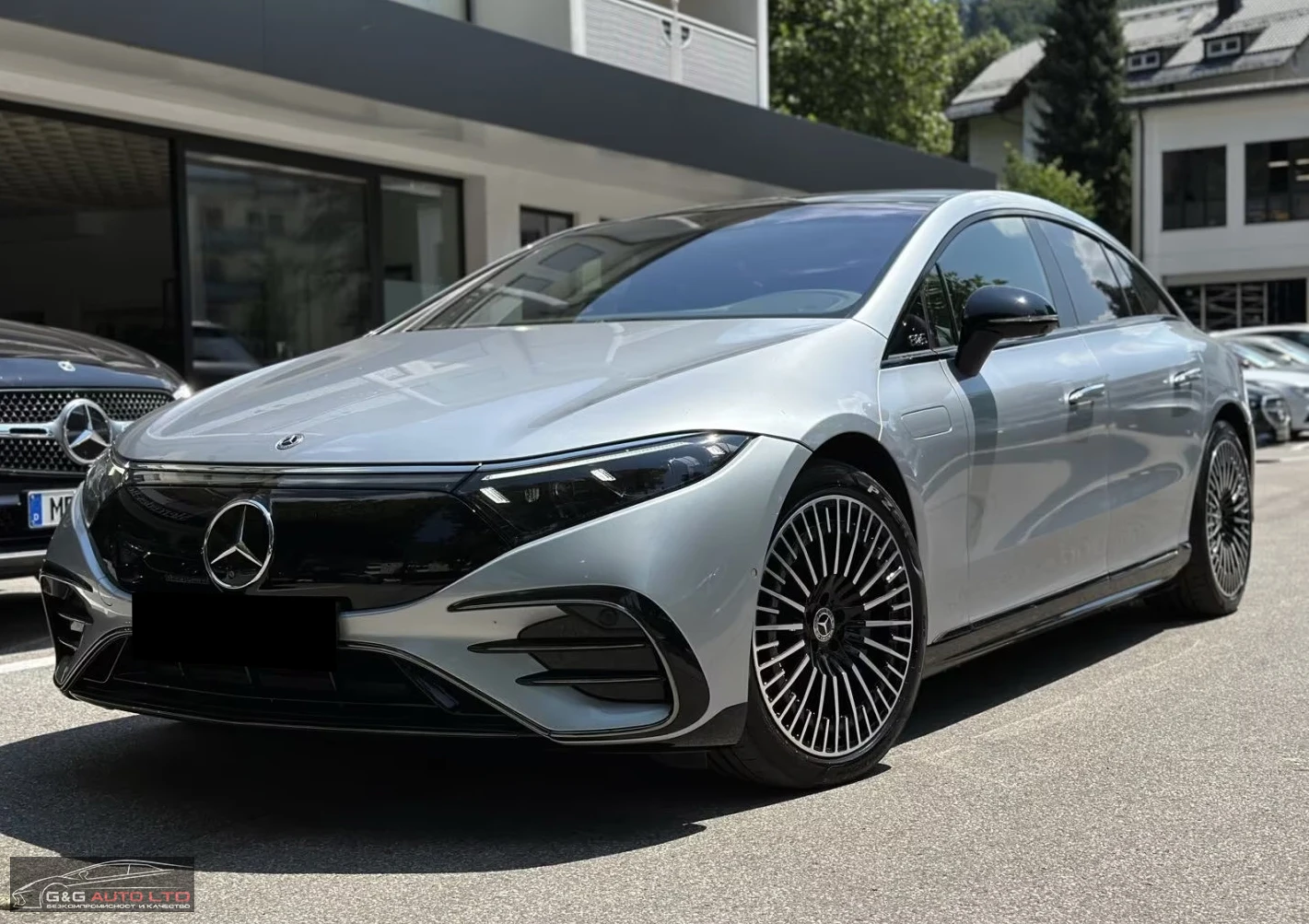 Mercedes-Benz EQS 580/360HP/4M/HYPER SCREEN/AMG/PANO/NIGHT/360/729z, снимка 2 - Автомобили и джипове - 55586699