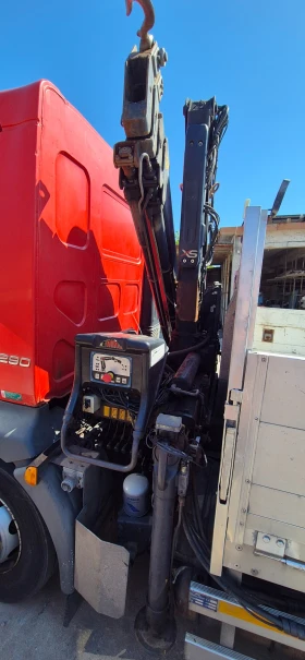 Volvo Fl 290 Бордови с Кран HIAB 066 D-2 HiDuo, снимка 5