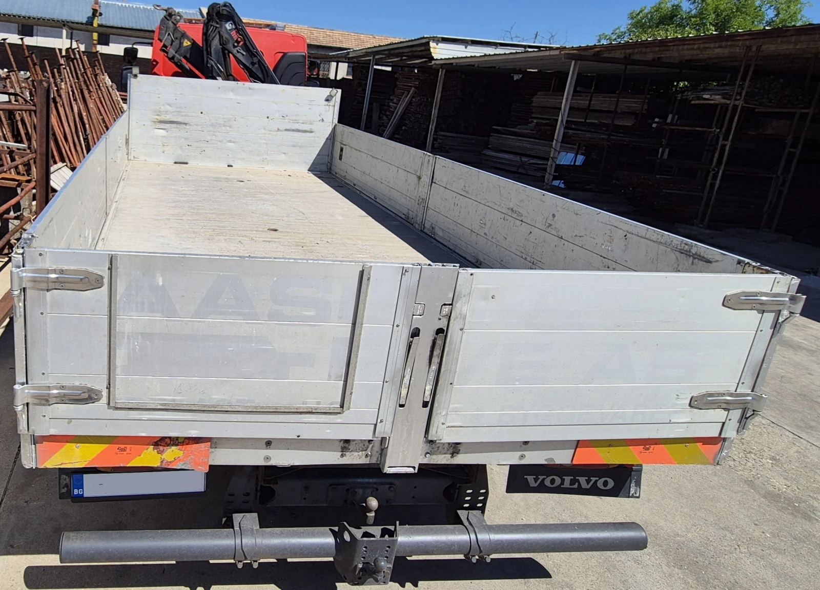 Volvo Fl 290 Бордови с Кран HIAB 066 D-2 HiDuo, снимка 4 - Камиони - 55232549