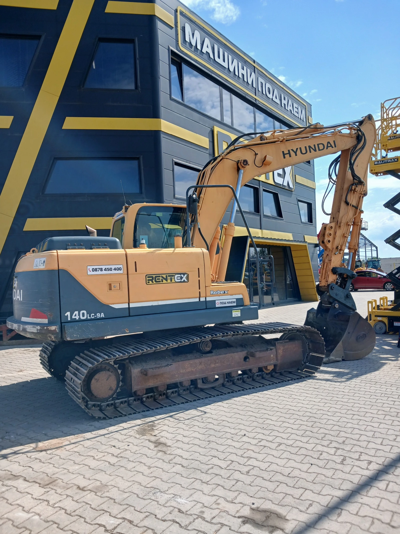 Багер Hyundai Robex 140LC-9, снимка 16 - Индустриална техника - 54632712