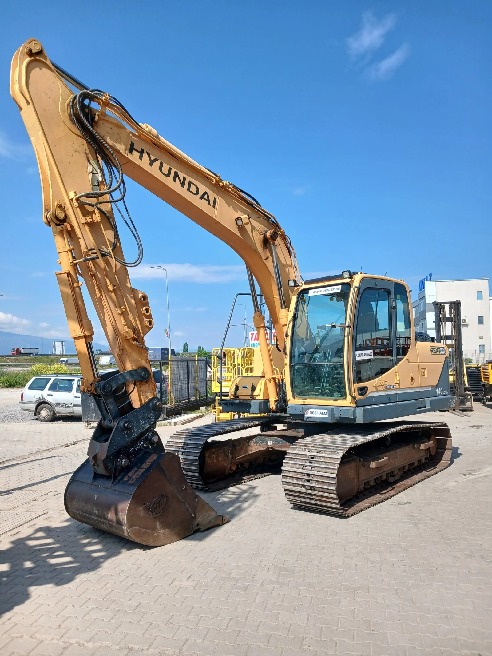 Багер Hyundai Robex 140LC-9, снимка 6 - Индустриална техника - 54632712