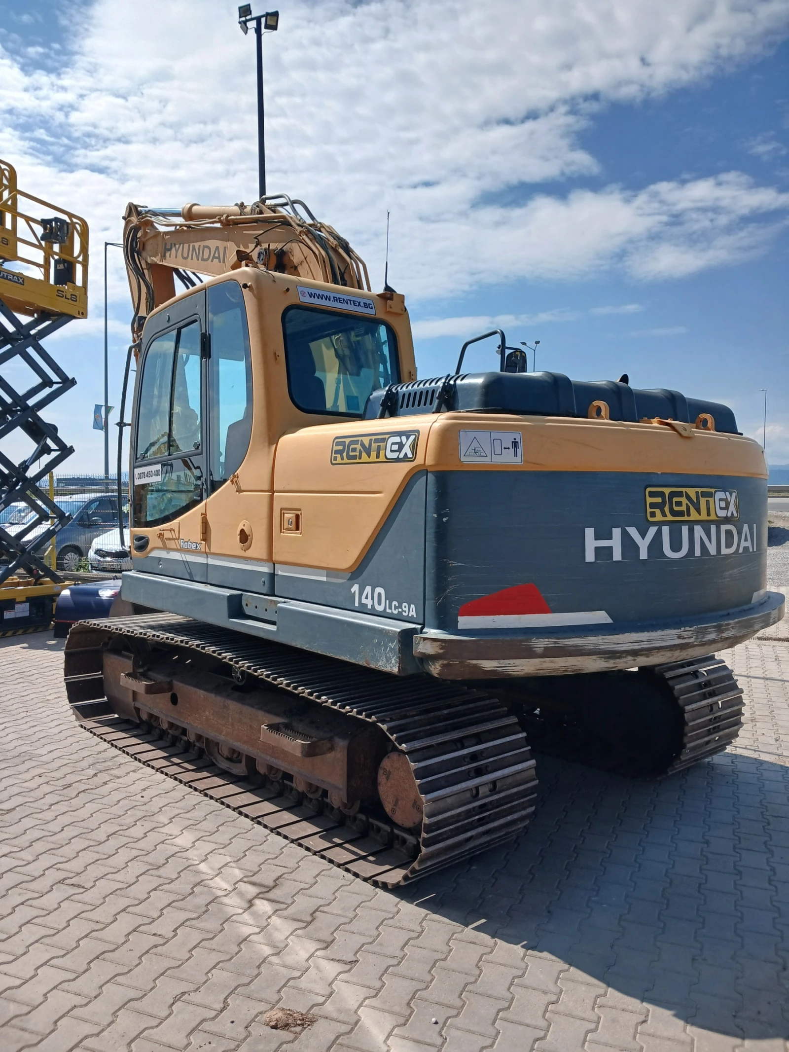 Багер Hyundai Robex 140LC-9, снимка 3 - Индустриална техника - 54632712