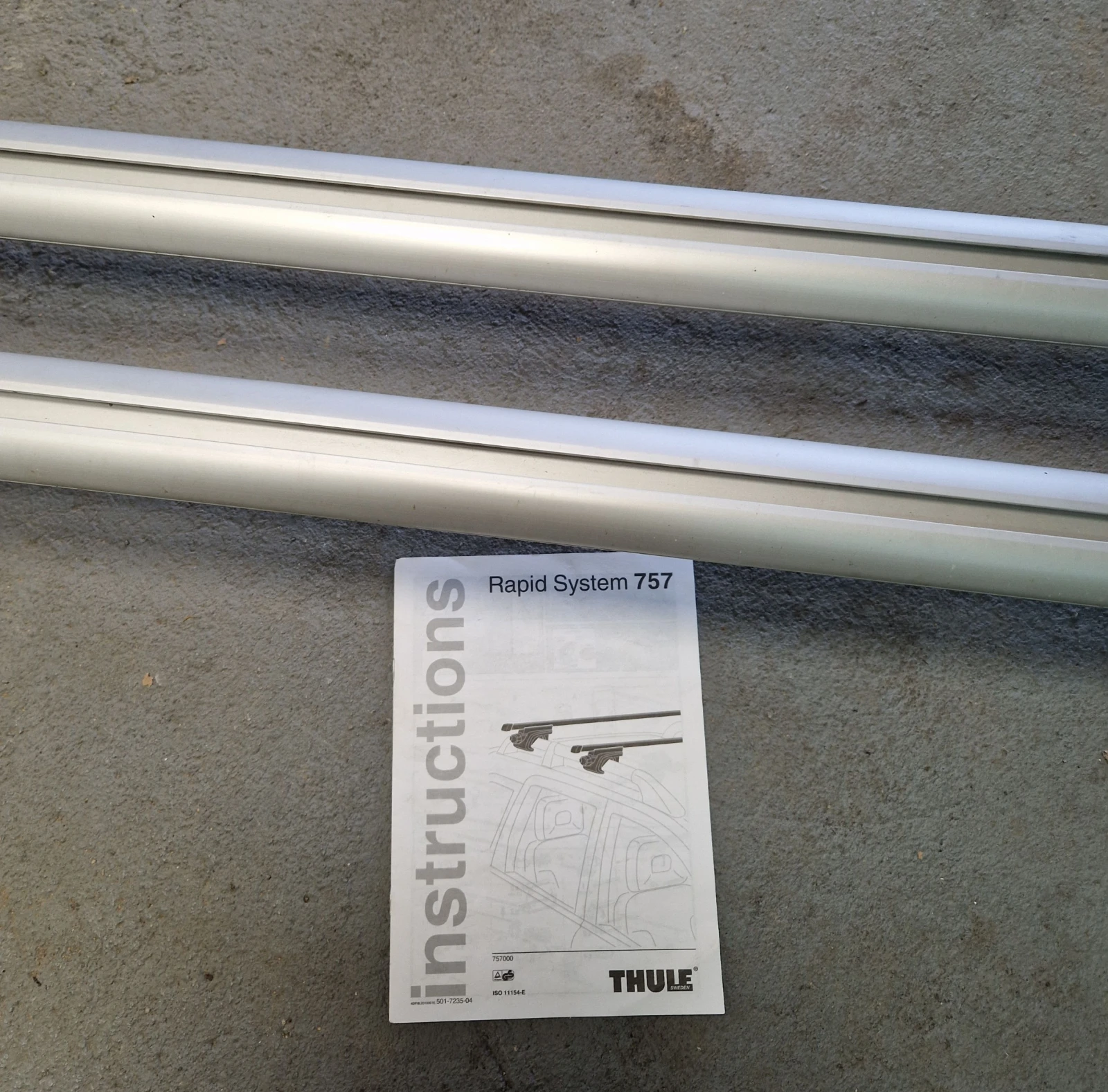  hule AeroBar 869   Thule Rapid System Railing 757 | Mobile.bg   5