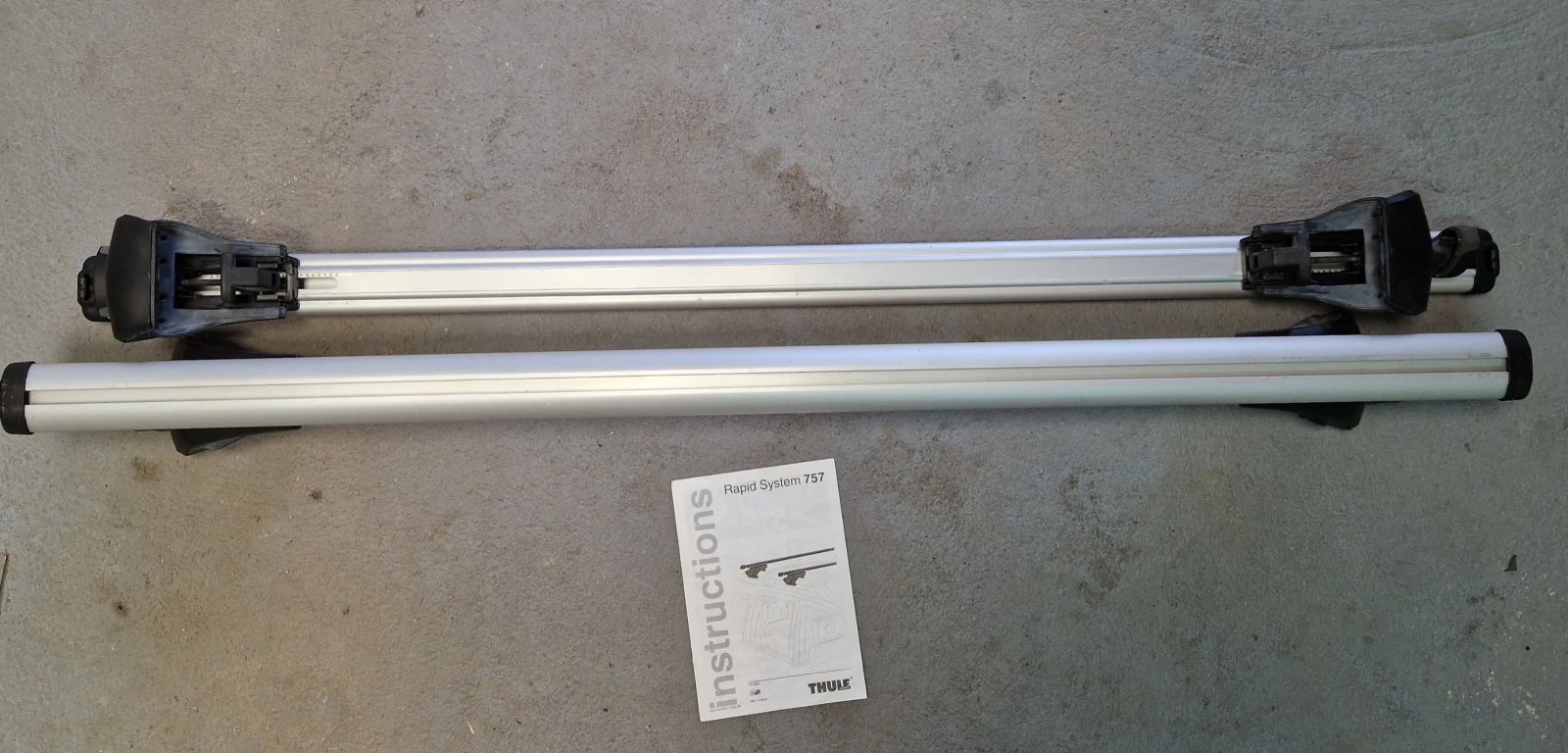  hule AeroBar 869   Thule Rapid System Railing 757 | Mobile.bg   8