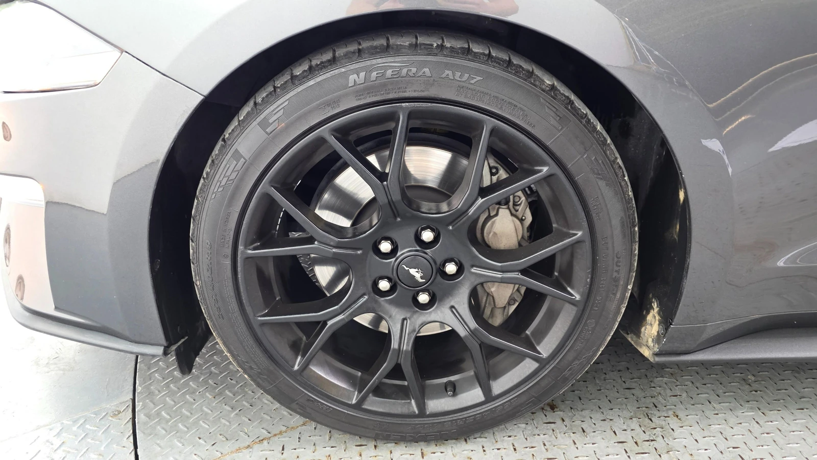 Ford Mustang 2.3 Eco Boost FACE* КОЖА* NAVI* ПОДГРЕВ* ОБДУХВАНЕ, снимка 5 - Автомобили и джипове - 54923500