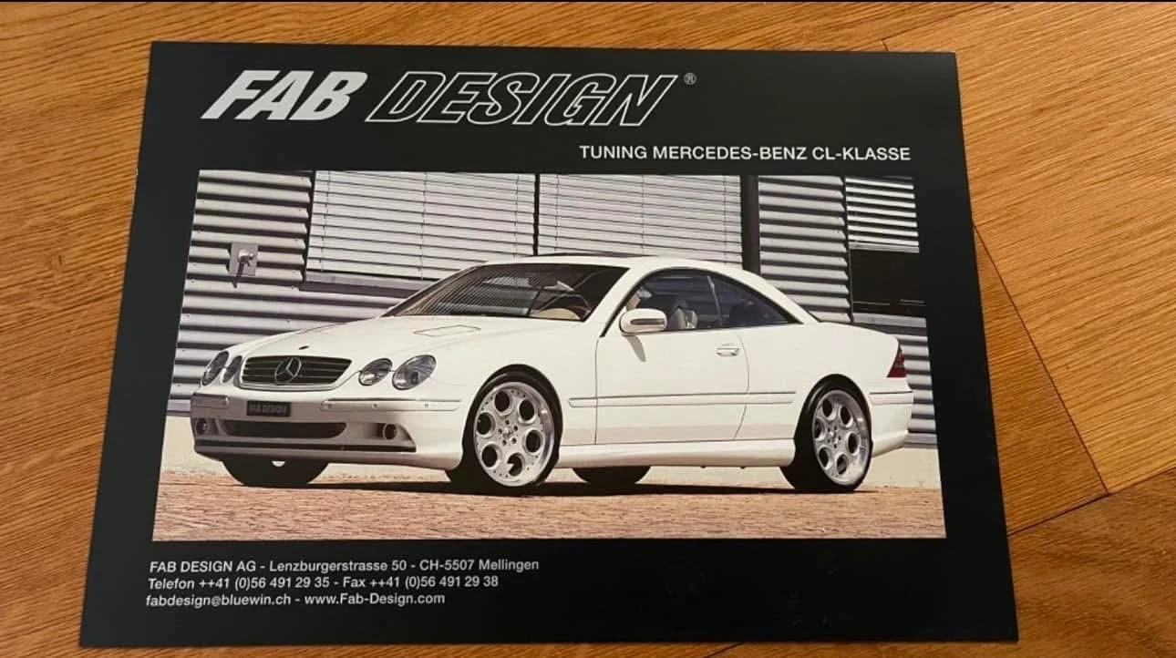 Mercedes-Benz CL 500 FAB DESIGN, снимка 15 - Автомобили и джипове - 56152523