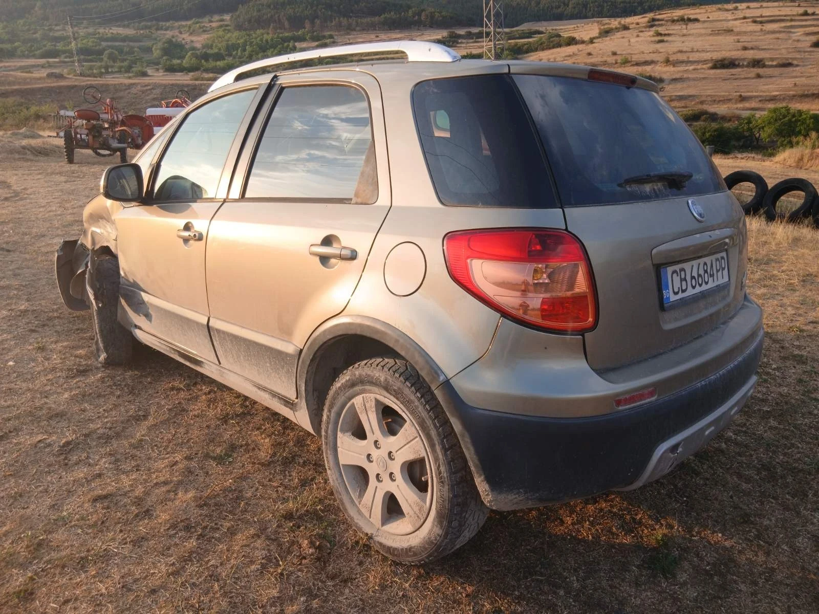 Fiat Sedici, снимка 5 - Автомобили и джипове - 56542271