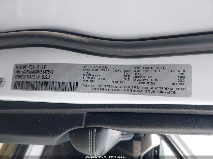 Jeep Grand cherokee 3.6l L Laredo 4X4, снимка 9 - Автомобили и джипове - 54528550