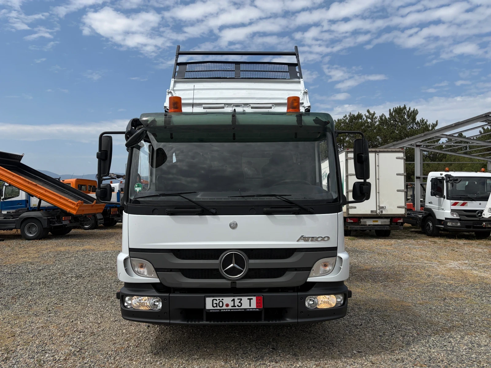 Mercedes-Benz Atego 818* Тристранен самосвал* 4м* Топ състояние, снимка 2 - Камиони - 55877097