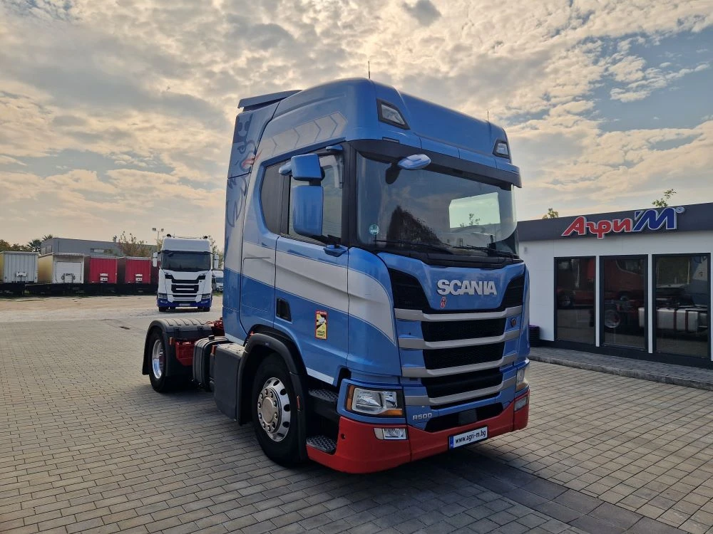 Scania R 500 ADR FL, Хидравлична уредба, SMART 2 тахограф