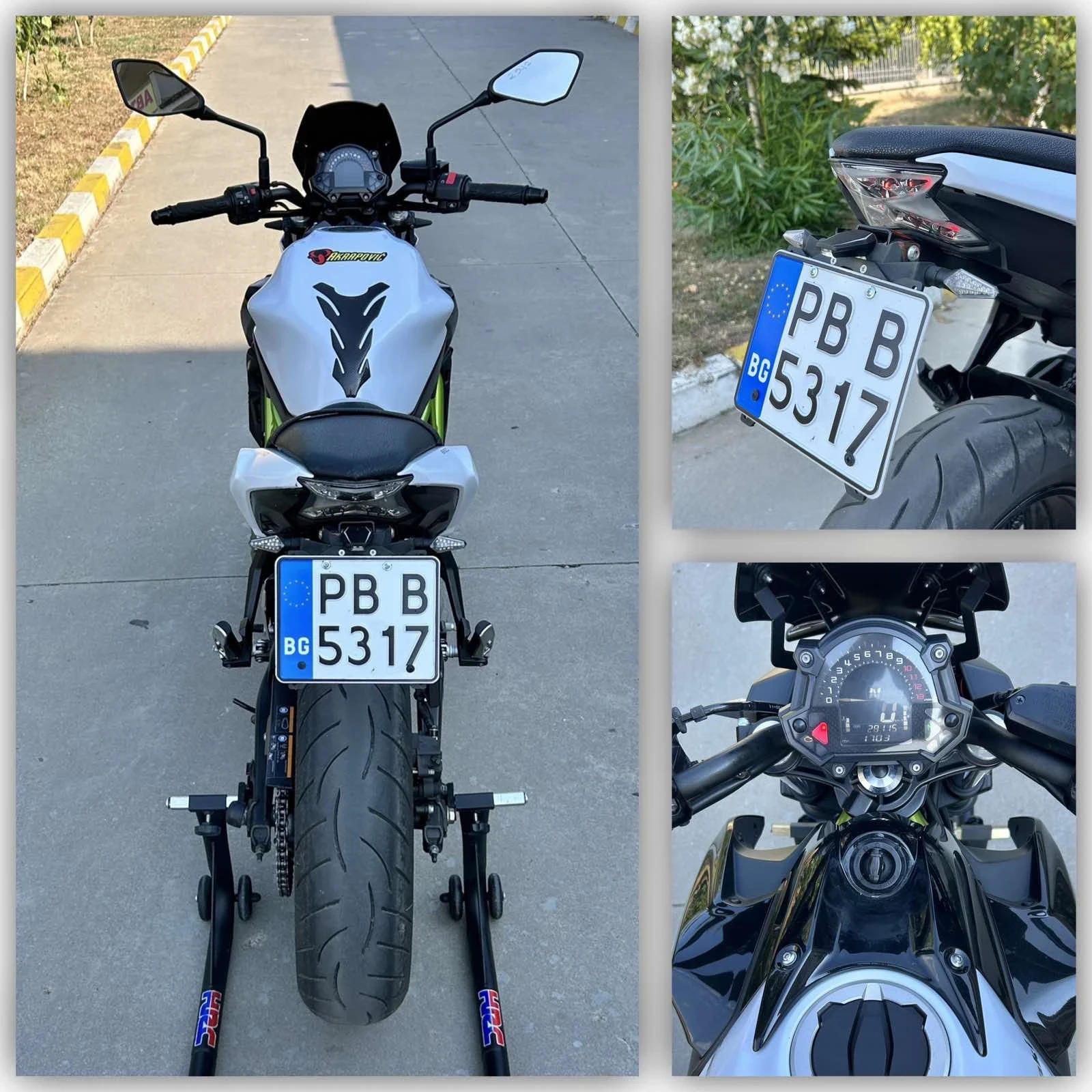 Kawasaki Z 650 А2 ABS, снимка 5 - Мотоциклети и мототехника - 55772939