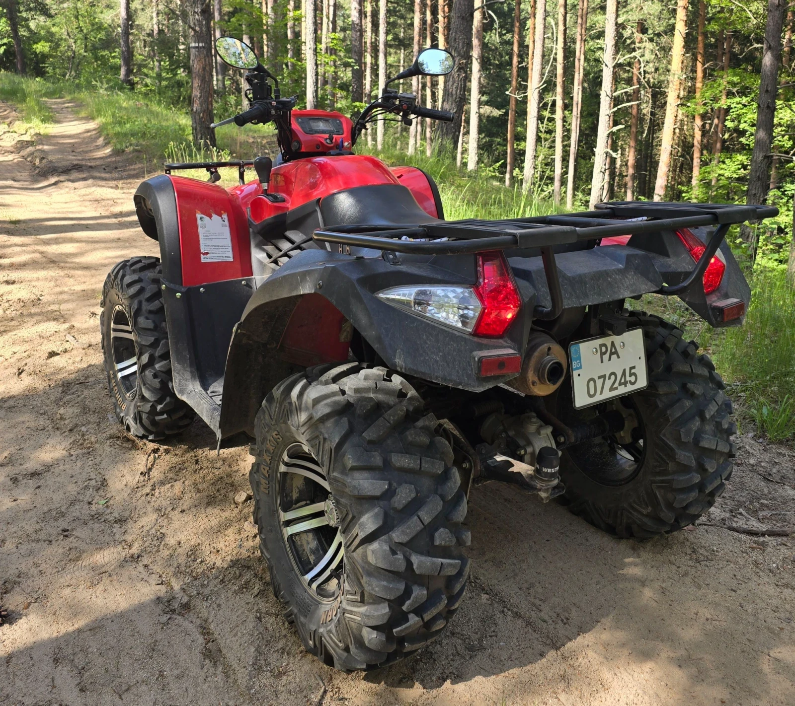 Kymco MXU MXU 500 4X4 , снимка 9 - Мотоциклети и мототехника - 56429979