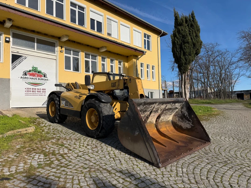 Телескопичен товарач Caterpillar TH 330 B С КОФА И ВИЛИЦИ ЛИЗИНГ