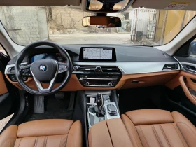 BMW 520 520/БЕНЗИН/184КС/LED/DISTR/КОЖА, снимка 14