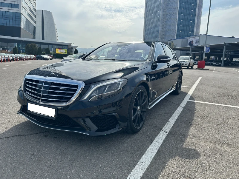 Mercedes-Benz S 63 AMG 4MATIC/LONG/PANORAMA/NIGHT VISION/TV/CARPLAY/FULL, снимка 1 - Автомобили и джипове - 47527814