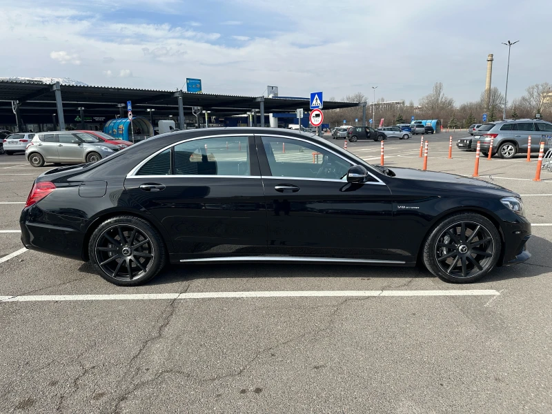 Mercedes-Benz S 63 AMG 4MATIC/LONG/PANORAMA/NIGHT VISION/TV/CARPLAY/FULL, снимка 11 - Автомобили и джипове - 48350653