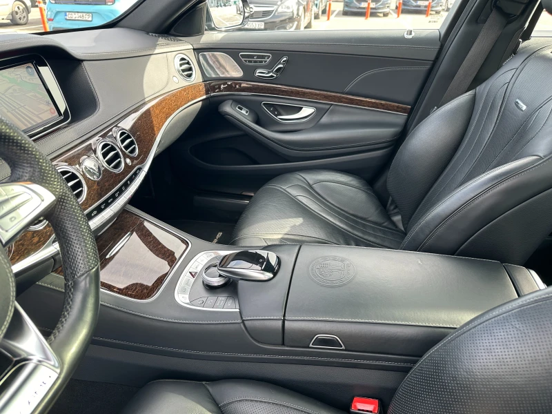 Mercedes-Benz S 63 AMG 4MATIC/LONG/PANORAMA/NIGHT VISION/TV/CARPLAY/FULL, снимка 5 - Автомобили и джипове - 47527814