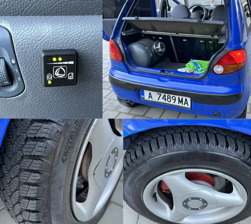 Daewoo Matiz Газов/инжекцион, снимка 16 - Автомобили и джипове - 47751437