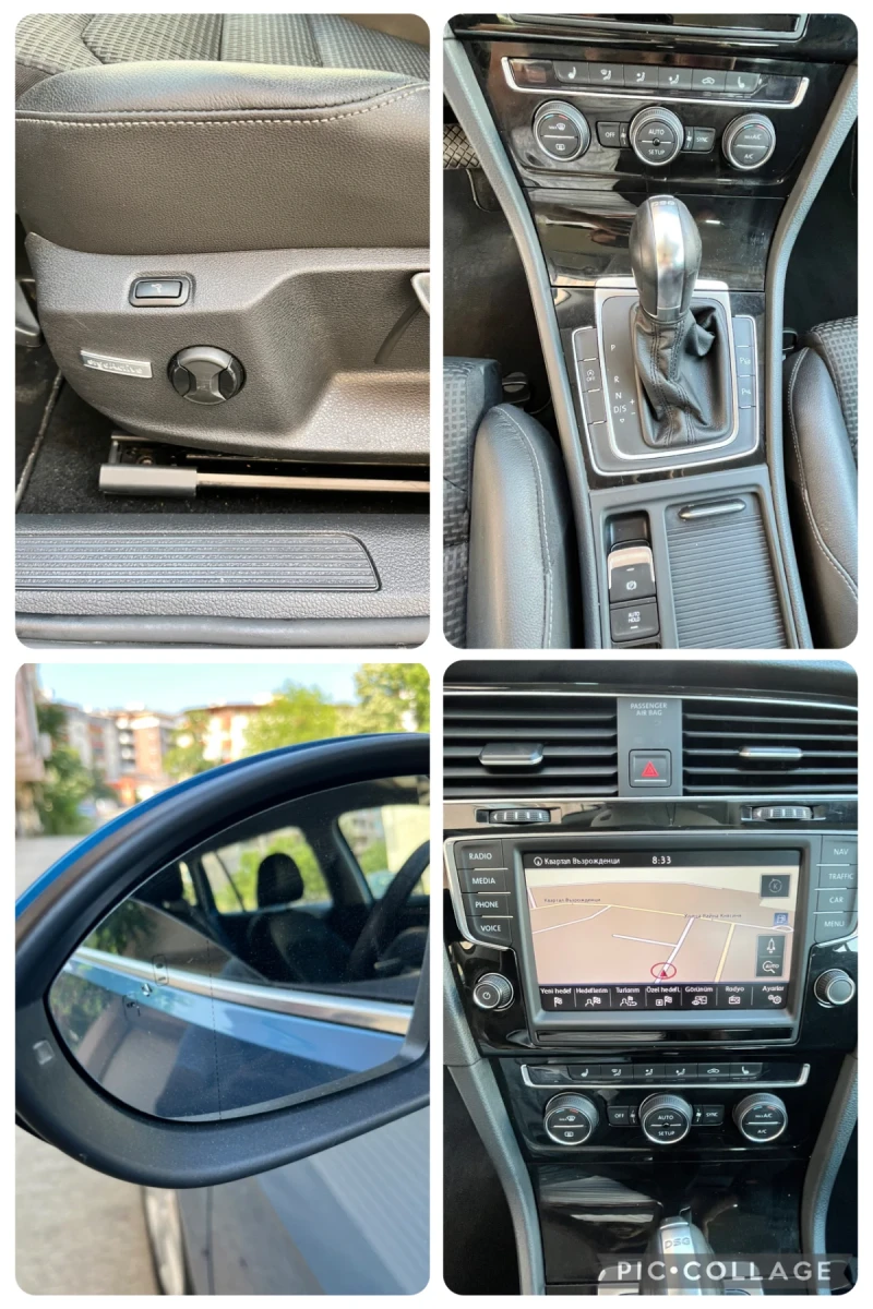 VW Golf 1.6 Navi DSG7 FuLL, снимка 13 - Автомобили и джипове - 51106697
