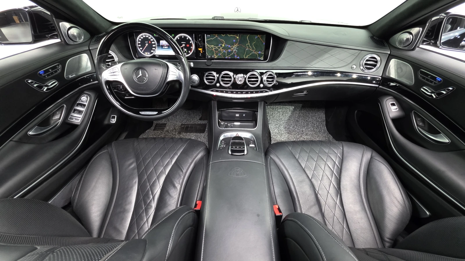 Mercedes-Benz S 500 Maybach* 360* ЕЛ. БАГАЖНИК* ОБДУХВАНЕ* HUD* КРАЙНА, снимка 7 - Автомобили и джипове - 55983550