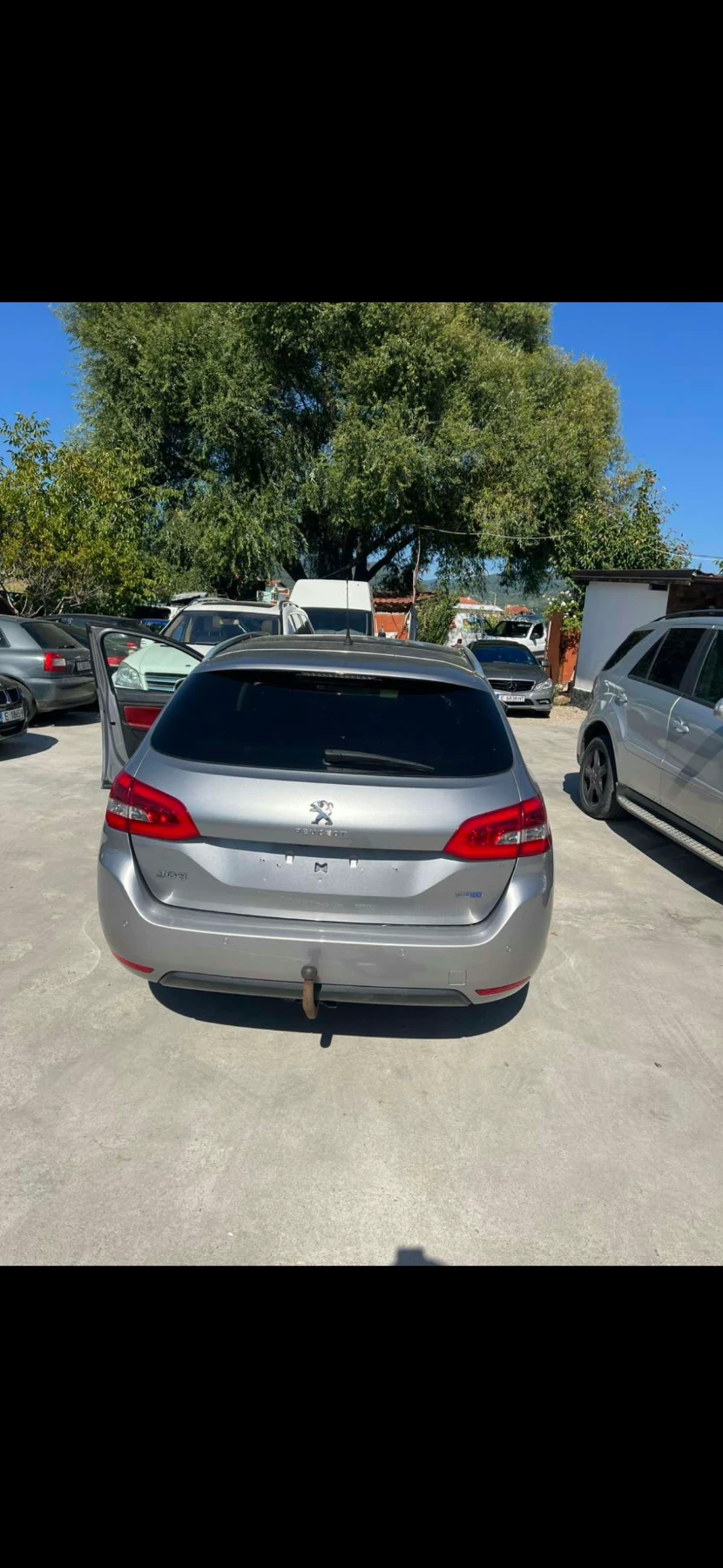Peugeot 308 1.6HDI | Панорама | Кожа | Подгрев | Реални км, снимка 3 - Автомобили и джипове - 56253642