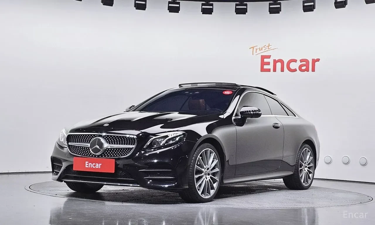 Mercedes-Benz E 400 COUPE* 4MATIC* AMG* LINE* BURMESTER* ОБДУХВАНЕ* ДИ